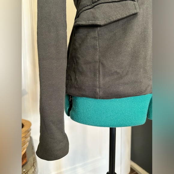 J.Crew 100% cotton dark gray suit jacket medium - Picture 2 of 14